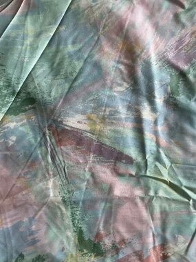 4+ yards of Vintage Lightweight Cotton Pastel fabric 57” wide